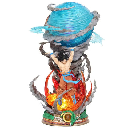 Son Goku Glowing Super Genki Bomb Luminous Action Figures