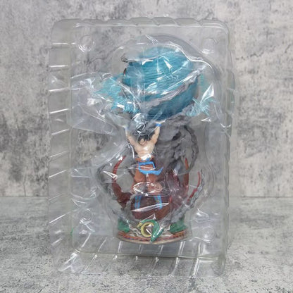 Son Goku Glowing Super Genki Bomb Luminous Action Figures