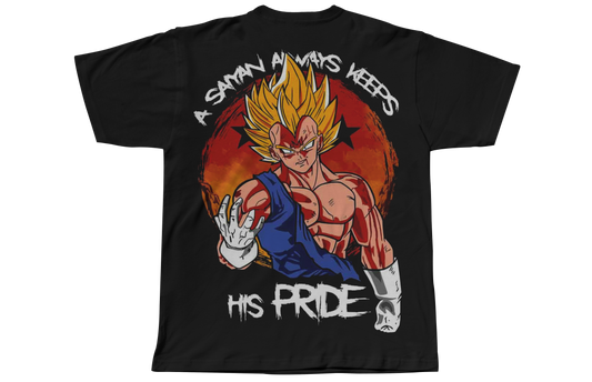 Vegeta - The Saiyan Pride Tee (Oversized)